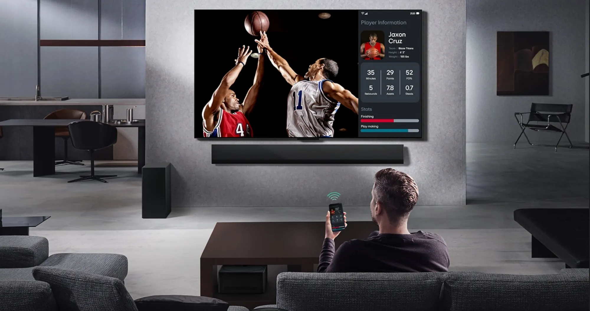 Телевізор LG 77 OLED77G54LW (Standard)